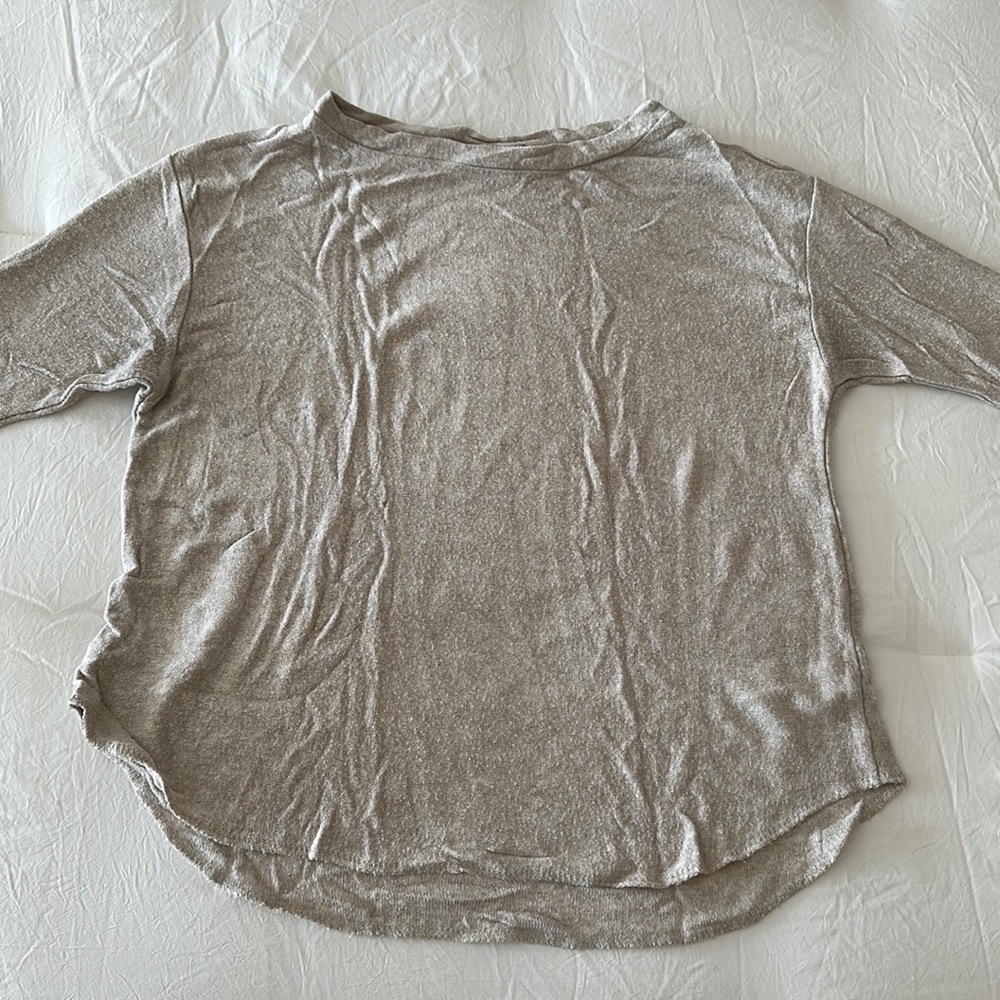 EUC Beige Soft American Eagle Sweater Top